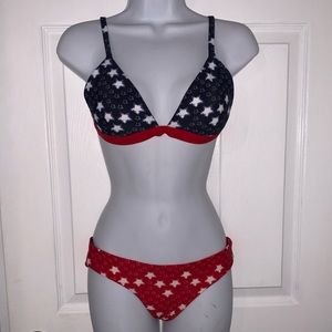 Hollister Americana Bikini Set